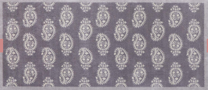 HR H Dørmatte - Paisley (Paisley Grey)