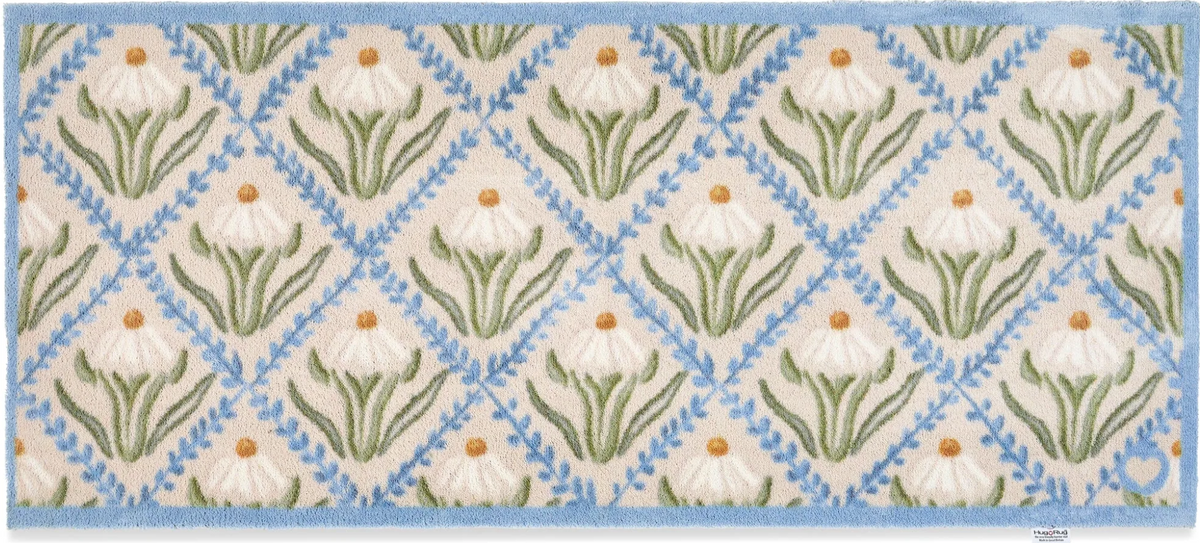 HR F Dørmatte - Prestekrage (Daisy Trellis)