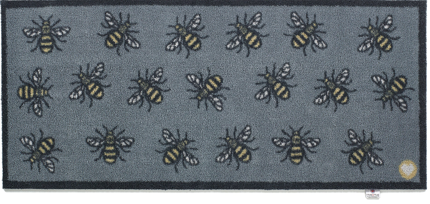 HR Dørmatte - motiv bier (A Bee 2)