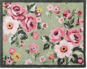 HR F Dørmatte - Roser (Country Rose Floral)