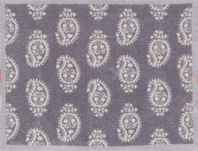 HR H Dørmatte - Paisley (Paisley Grey)